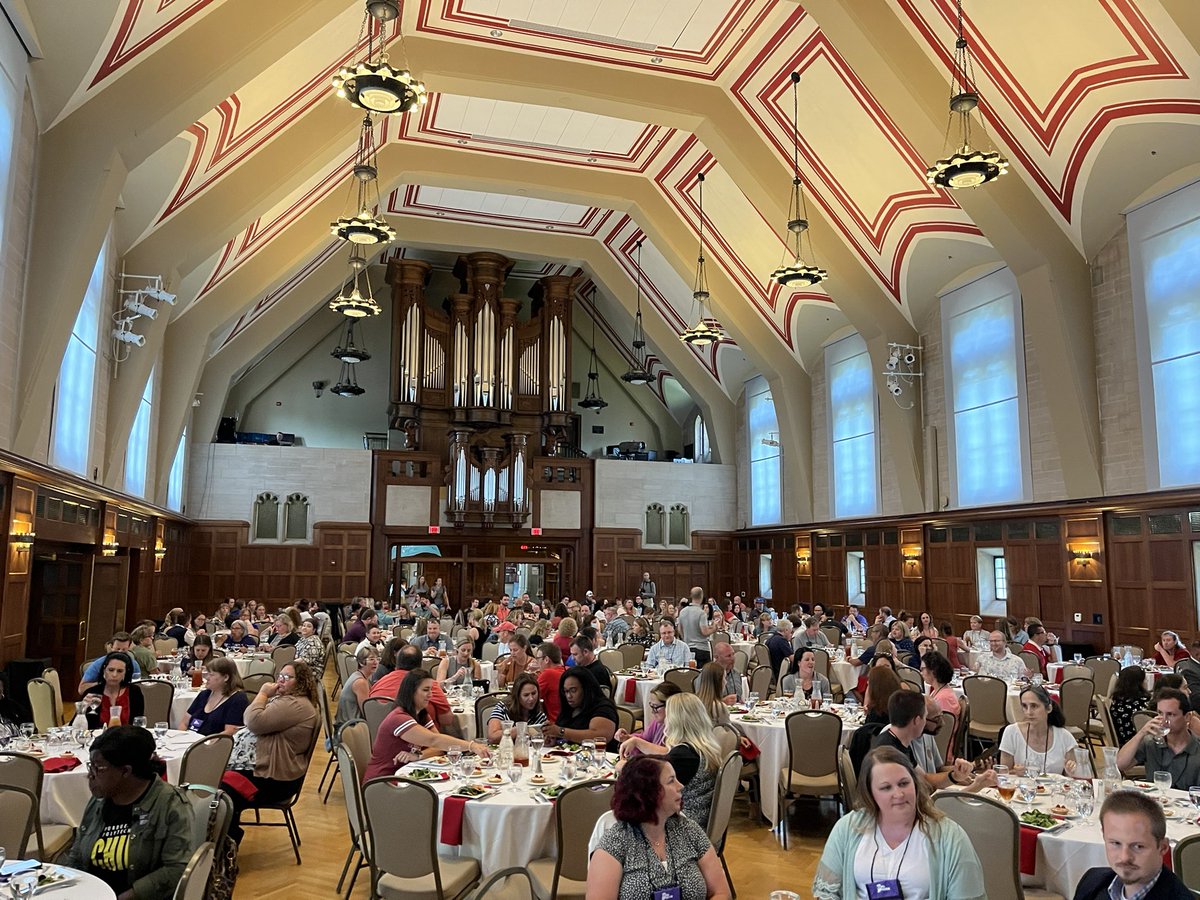 jakebask's tweet image. We’ve got a packed house for the #CSPDweekIN kickoff!