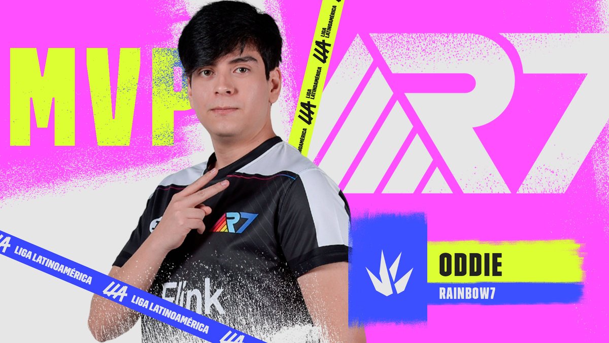 lolesportsla's tweet photo. Merecido MVP para una leyenda como @OddieLAN. #LLA https://t.co/6t0snknqAB