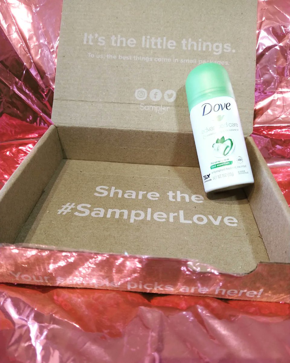 luciana_peter1's tweet photo. Thank you! @TheSamplerApp for the opportunity to test and review these amazing  products.
🍫 @mmschocolate
🕊️ @Dove
🧺 @all_Laundry
#samplerlove #samplerparty #gotitfree #mmsSamplerLove #samplerdrops
https://t.co/wz9oeRWL0D https://t.co/awVbdMVwje