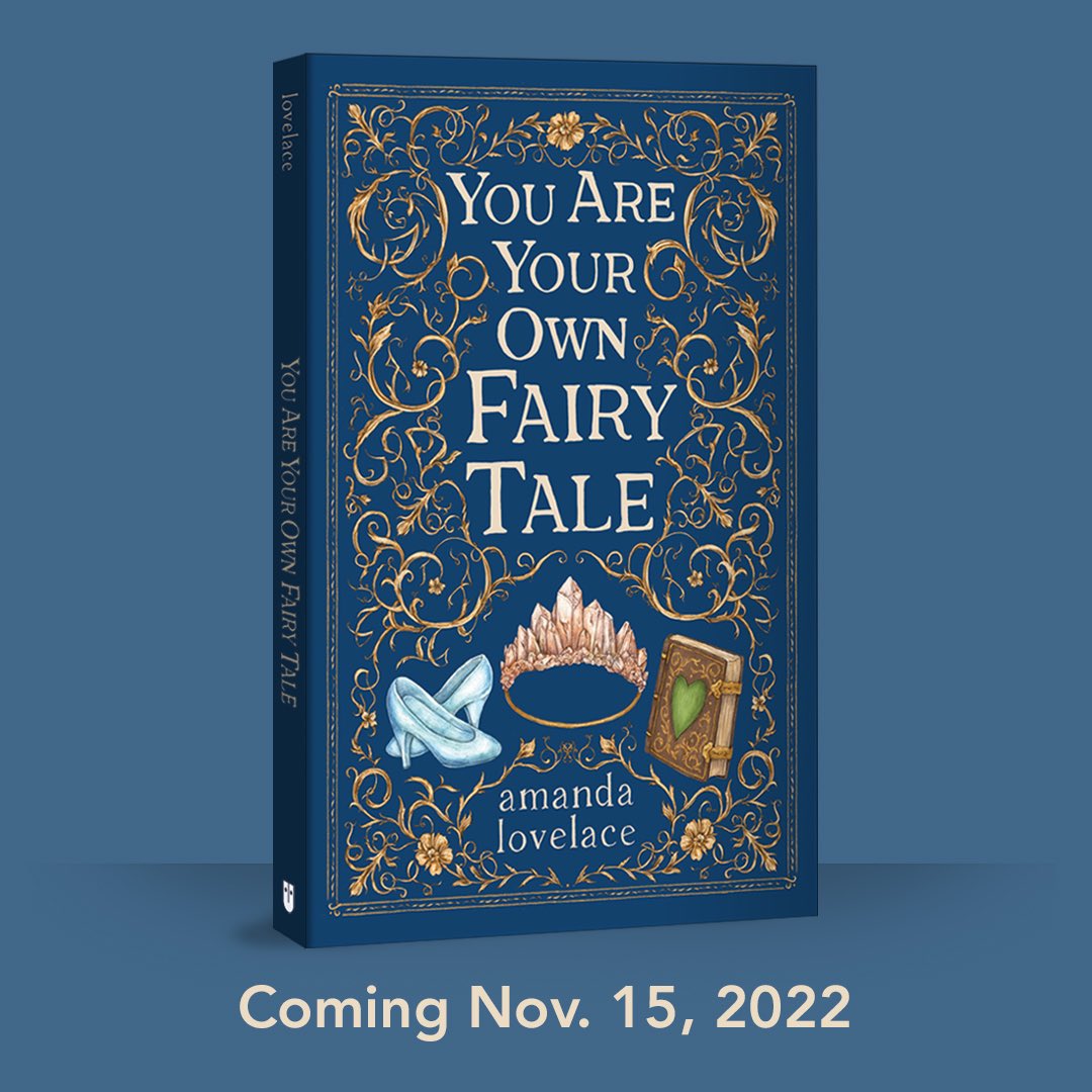 the oh-so-elegant bound ✨hardcover✨ edition of my “you are your own fairy tale” trilogy hits stores november 15th, 2022!!! 💙

cover art by the amazingly talented @jessicasroux 🥰

📚 preorder now: amandalovelace.com/fairytalebound…