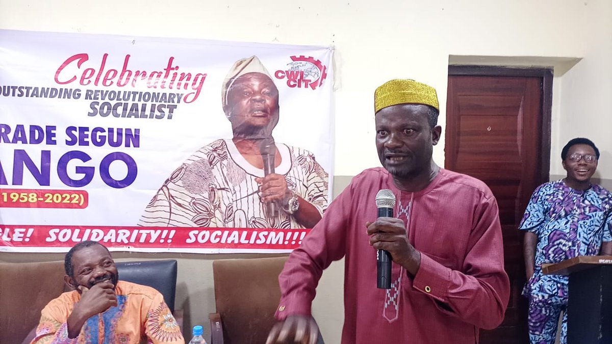 More pictures from the just concluded National Committee meeting of the DSM. The struggle continues!