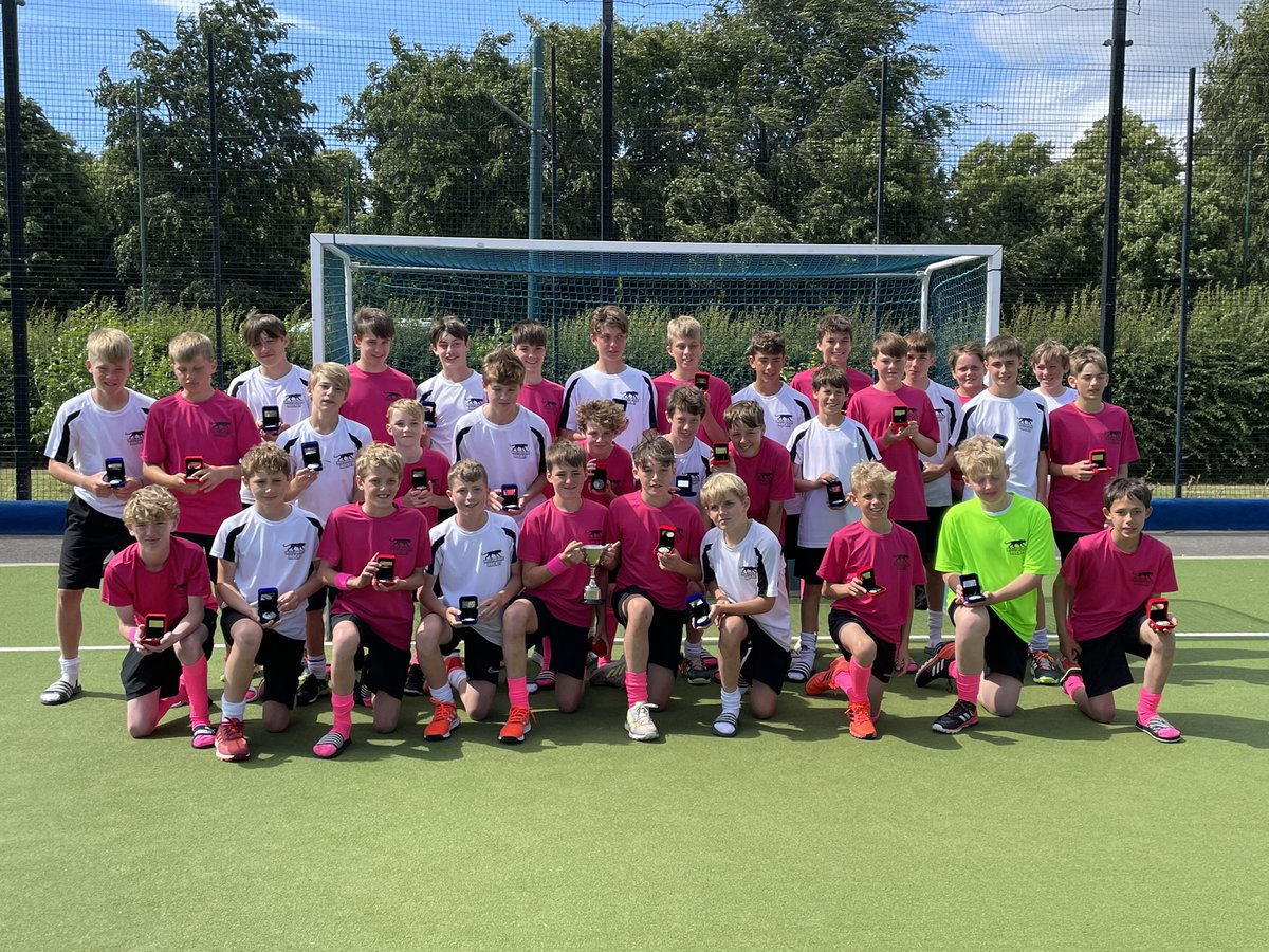 2022 U13 UK Festival of hockey 
Cup team Runners Up, 🥈 
Trophy team Winners 🥇 
33 boys going home with medals 
Parents Sumo 🥇 
A great weekend had by all 🏑 🏑 Making hockey fun as well as competitive,,