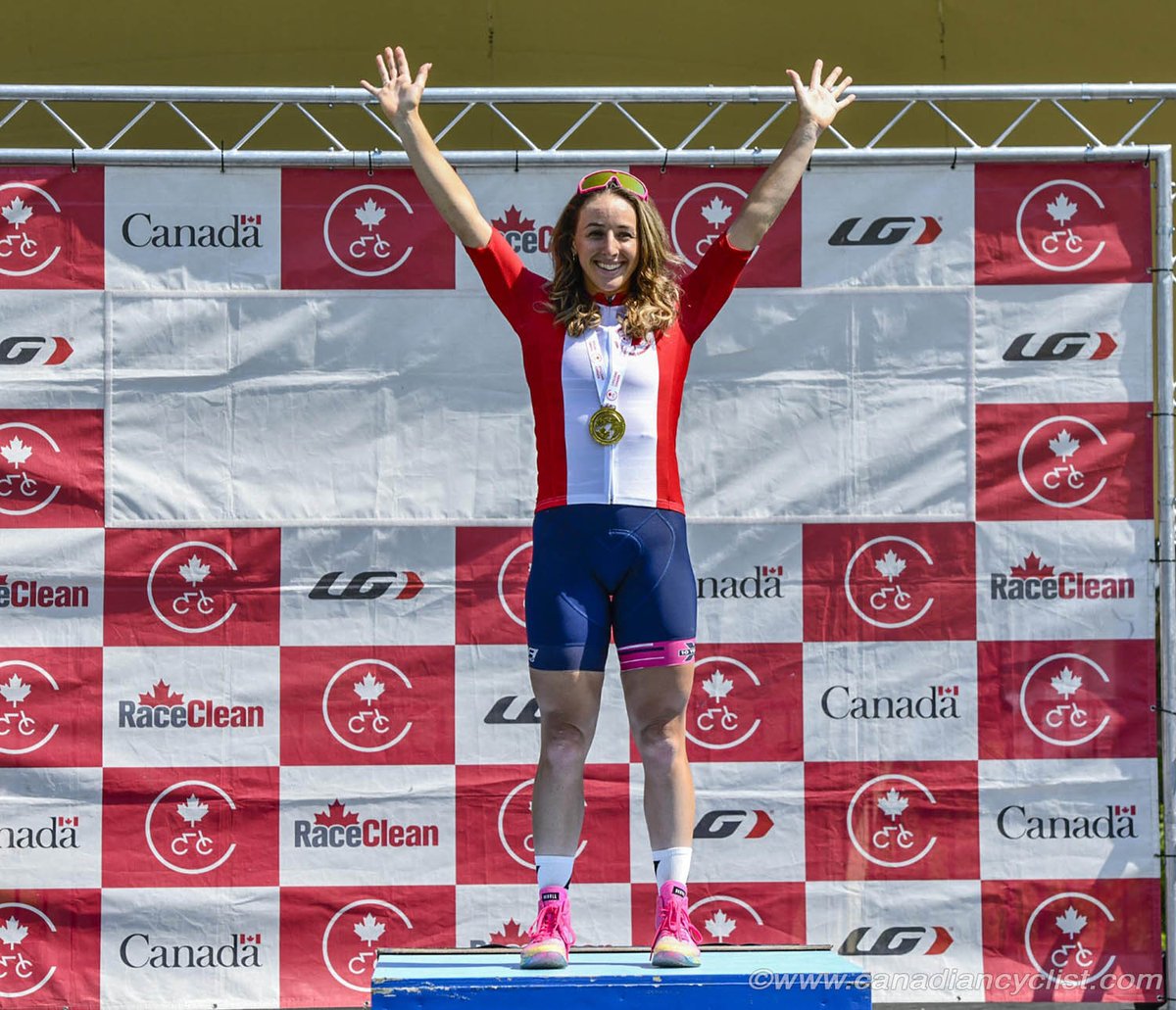 A couple photos from the finish of the Women's Race 
Our Coverage of the 2022 National Championships is Presented by #NamedSport 
#canroadchamps #canroadnats