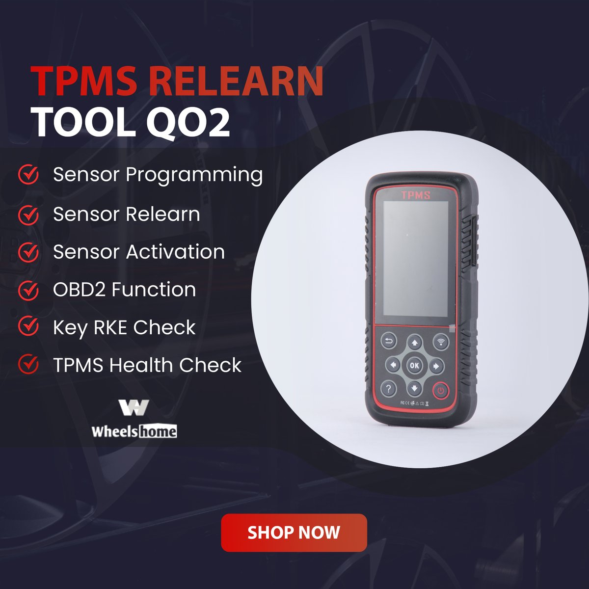 wheelshome's tweet photo. Wheelshome brings a set of TPMS diagnostic and service tools which offer extensive sensor coverage. Keep your tires in the best shape with the best TPMS tools available now.

Get in touch with your inquiries.

#Wheelshome #AlloyWheels #CustomWheels #SportsWheels #CarWheels https://t.co/EGCnelMLIZ