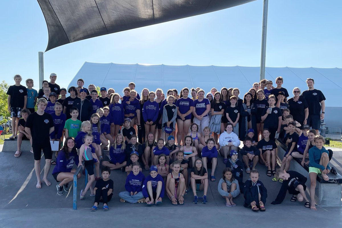 The Collingwood Clippers Swim Club at our CCSC June Invitational 2022! What an awesome two day, fun swim meet to finish off the 2021-2022 swim season. Thank you to all parents, volunteers, swimmers and coaches who helped make this event possible. #collingwoodclippers #swimclub