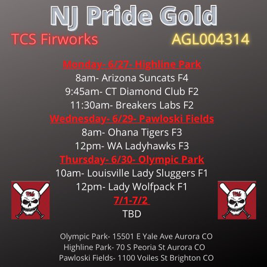 Liv Sasfai (@livsasfai) on Twitter photo Here’s my schedule for Colorado! <a href="/coachkate_sc/">Kate Bowen</a> @Danihenderson44 <a href="/MorganRoyer/">Morgan Royer</a> @BryantSBCoach @coach_hynes <a href="/CoachSii/">Sarah Sigrest Caffrey</a> <a href="/CoachPamLondon/">pam london</a> <a href="/CoachJenSteele/">Jen Steele</a> <a href="/AndradeN23/">Nichole Andrade</a> <a href="/CoachBellisari/">Amy Bellisari</a> <a href="/ashley3waters/">Ashley Waters</a> <a href="/NJPrideGold/">NJ Pride Softball</a> Here’s my schedule for Colorado! <a href="/coachkate_sc/">Kate Bowen</a> @Danihenderson44 <a href="/MorganRoyer/">Morgan Royer</a> @BryantSBCoach @coach_hynes <a href="/CoachSii/">Sarah Sigrest Caffrey</a> <a href="/CoachPamLondon/">pam london</a> <a href="/CoachJenSteele/">Jen Steele</a> <a href="/AndradeN23/">Nichole Andrade</a> <a href="/CoachBellisari/">Amy Bellisari</a> <a href="/ashley3waters/">Ashley Waters</a> <a href="/NJPrideGold/">NJ Pride Softball</a>