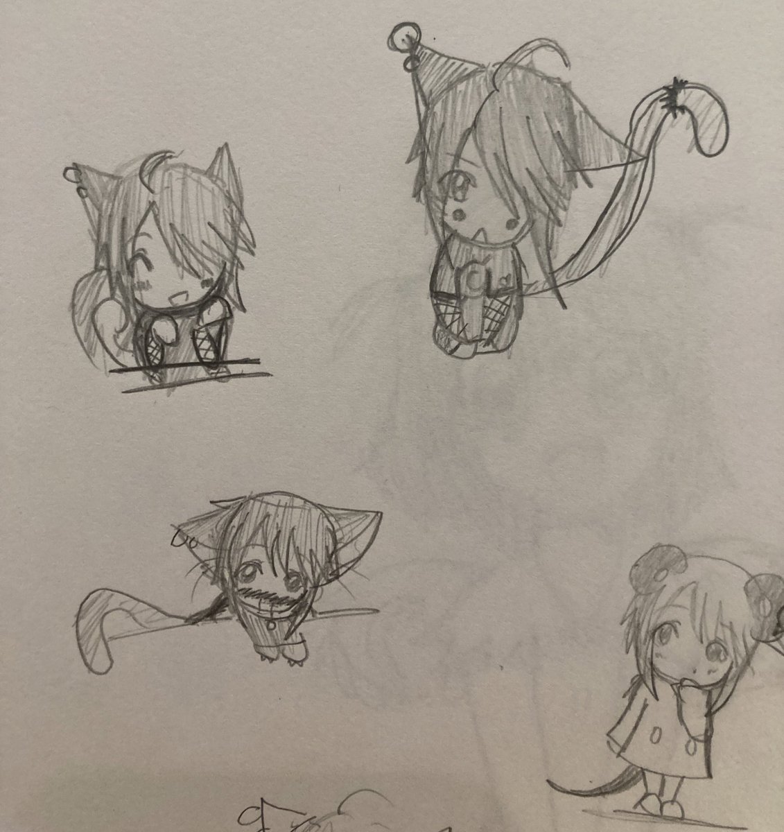 [2009] forbidden catperson chibis 
