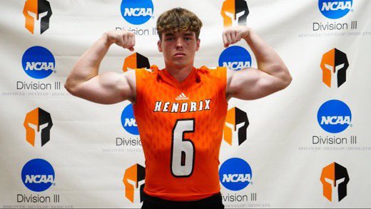 wyatt_dutton's tweet photo. #AG2G After a great visit and conversation with @RussHeidiSLC I am blessed to announce that I have received an official offer to Hendrix College!⬛️🟧 @CoachTeddie @AL_Recruiting @AL5AFootball @DexPreps https://t.co/73JsrRY3rY