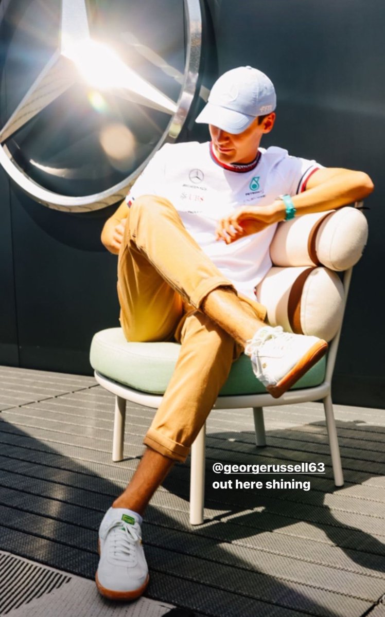russellfiles's tweet photo. so lewis deleted the ig story because it was a spoiler for the silverstone merch 🤣 https://t.co/9Mzw5KBMP9