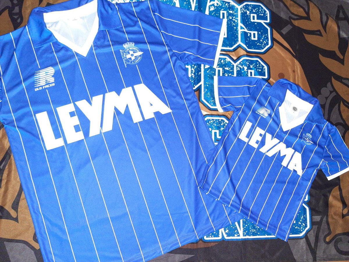 Alegre Deudor creativo David Fornís on Twitter: "A mítica camiseta Rafrei/Leyma do #Depor do 89/90  pero cos patrocinadores da actualidade 💙 https://t.co/lyujh65sP6" / Twitter