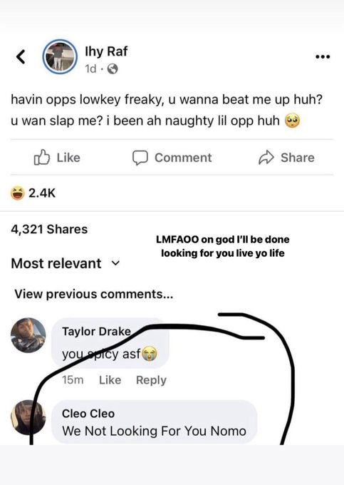 I’m crying lmfaoooooooooo ??? https://t.co/1JhcMKJbVf