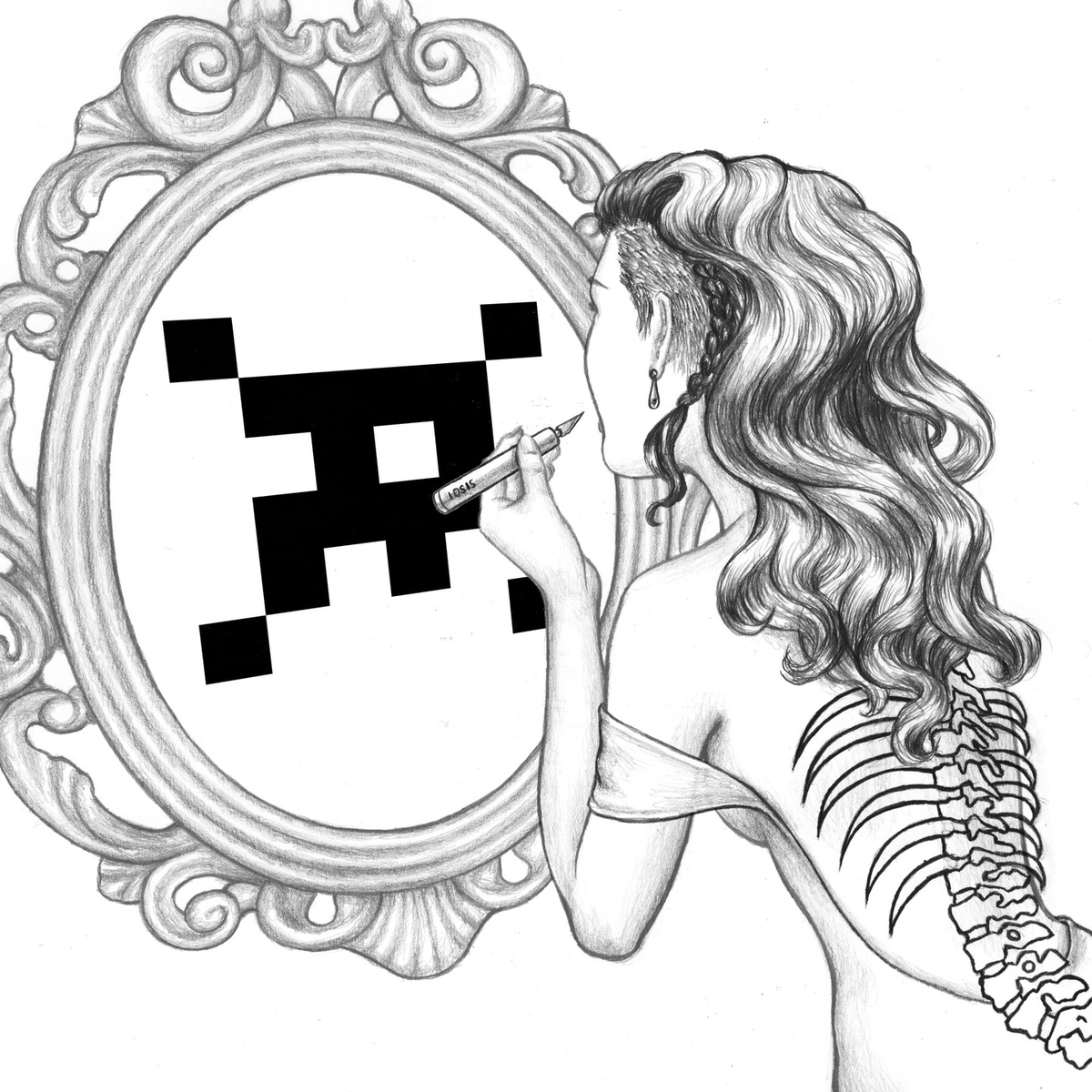 VesperAether's tweet photo. If you gaze into the abyss...

#pixelskullartcollective #wip #nftwip #nftdrop #nftnyc2022 https://t.co/2bzGpsTsf6