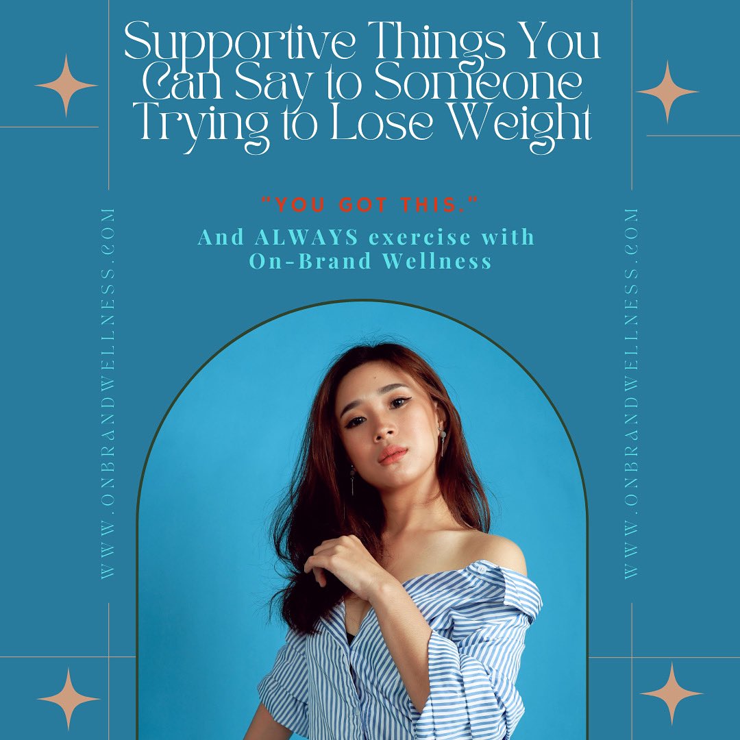 What to Say to Someone Trying to Lose Weight.

‌'You got This'. He/She’ll likely have some slip-ups along the way, whether that’s missing some workouts or eating something outside his/her original plan.
#weightloss #weightlossjourney #support  #yougotthis #fitnessactivities