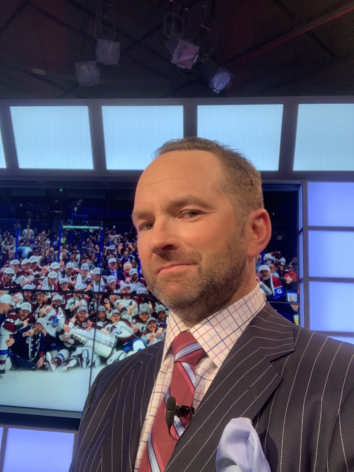 Mark Rycroft on Twitter: "De-Mulleted! Handsome? https://t.co