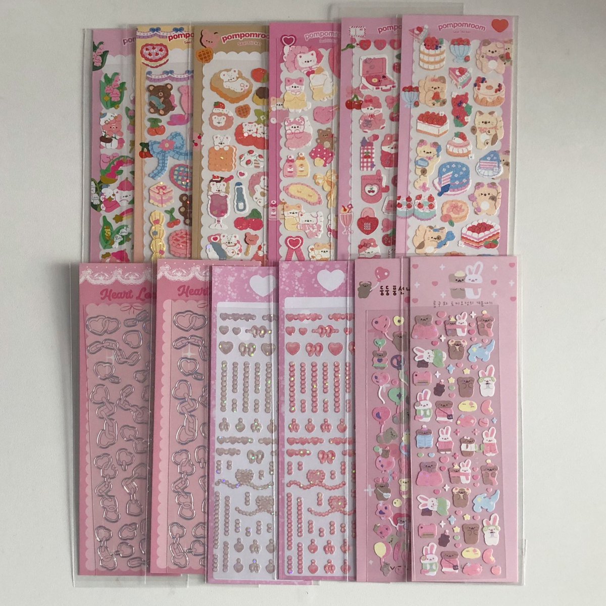 cupcakecartz's tweet photo. a much needed sticker restock! 🤧🫶 https://t.co/z3eSXFIQ10