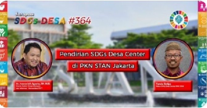 azharsaiful17's tweet photo. Pendirian SDGs Desa Center di STAN PKN Jakarta https://t.co/3jHZlywuQZ https://t.co/imy9zHQw9b