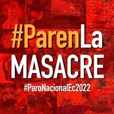 HernanABC's tweet photo. #ParenLaMasacre en Ecuador. https://t.co/cKVOpYnRe4