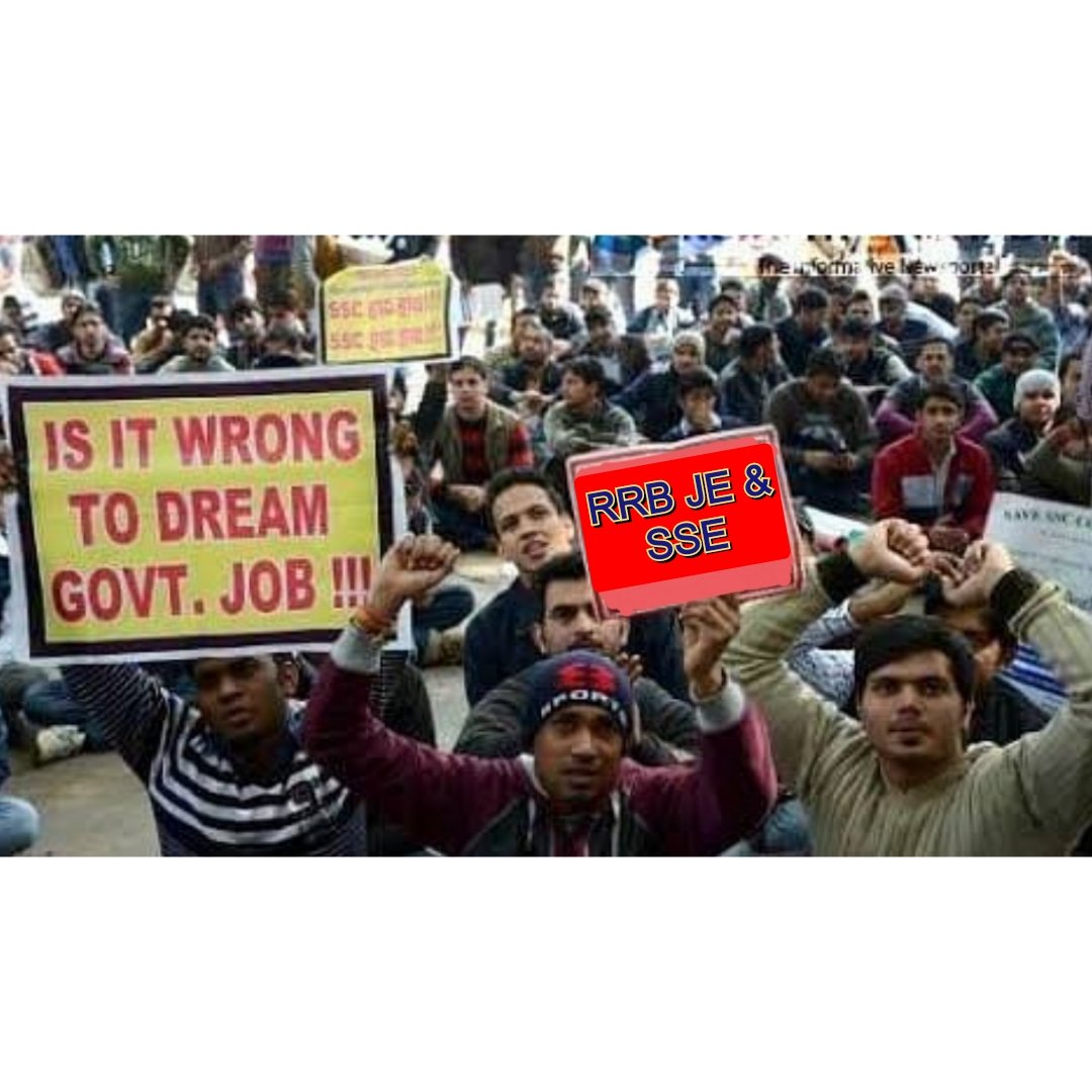 Sandip2193's tweet photo. #WE_WANT_RRB_JE_SSE
We want to know when the official notification of regarding RRB JE &amp; SSE will come.
@AshwiniVaishnaw 
@PMOIndia https://t.co/ylmz7o7eqa