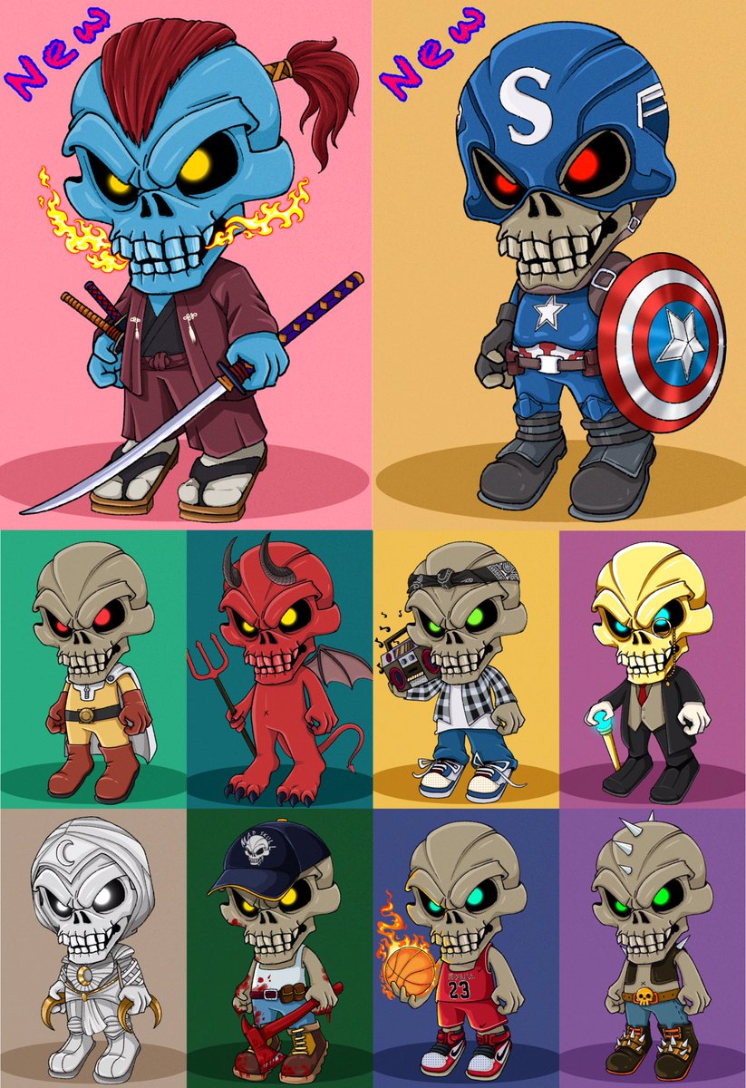 MADSKULL_NFT's tweet image. New drop 2 item💀‼️
The crazy skull gang collection. having a character Super cool and ready to collect today.

👉🏻 opensea.io/collection/mad…

#NFTProject #NFTdrops #NFTartists #NFTCommmunity #NFTTHAILAND   #openseanfts #NFTCollection 
#OpenSeaNFT #nftcollector #NFTThaicommunity