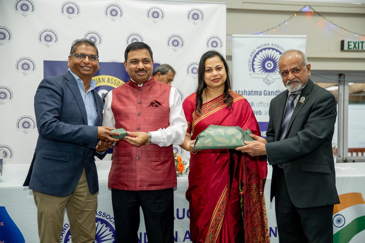Farewell Ceremony for High Commissioner of India His Excellency Muktesh Pardeshi held at Mahatma Gandhi Centre, Auckland.
#HighCommissionofIndia #indiansinnewzealand #NZindians #highcommissionerofindia