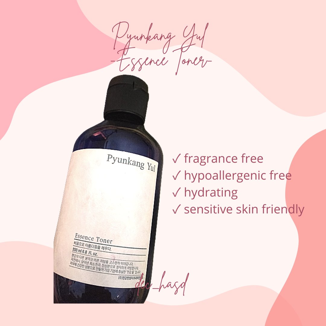 💦 Pyunkang Yul Essence Toner 💦

Siapa si yg gatau sama essence toner?!

2021 toner ini hype banget dan aku pun wishlist banget sama doi, awal januari kemarin alhamdulillah ada rezekinya jadi baru sempet kebeli dan nyobain sampe sekarang tinggal 1/4 lagi.

#racuninskincare