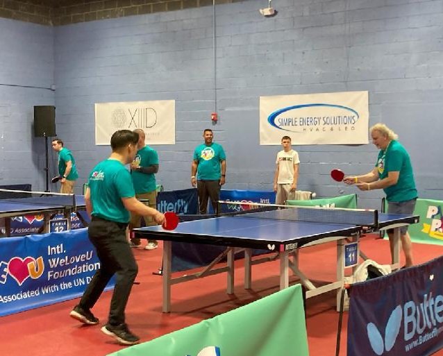 bertbaronradio's tweet photo. Fun day of ping pong with @weloveuusa. Played 3, lost 3. Would do it again. @PrincetonPong https://t.co/D4Qzo4Pi6t