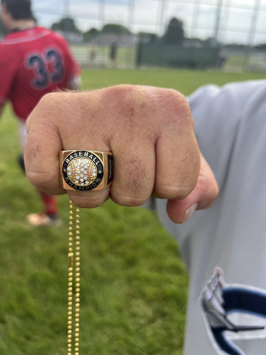 OI u16 CHAMPS! 🏆   Ben Lutz powered his way on the bump to get the 10-1 Victory over the central Ohio mustangs in the championship game.  The offense was electric with EthanWendt, John Fouss, &amp; Jerens Sanchez all with multiple hits &amp;RBIs. Great job boys &amp; coaches! #GOOI!⚾️