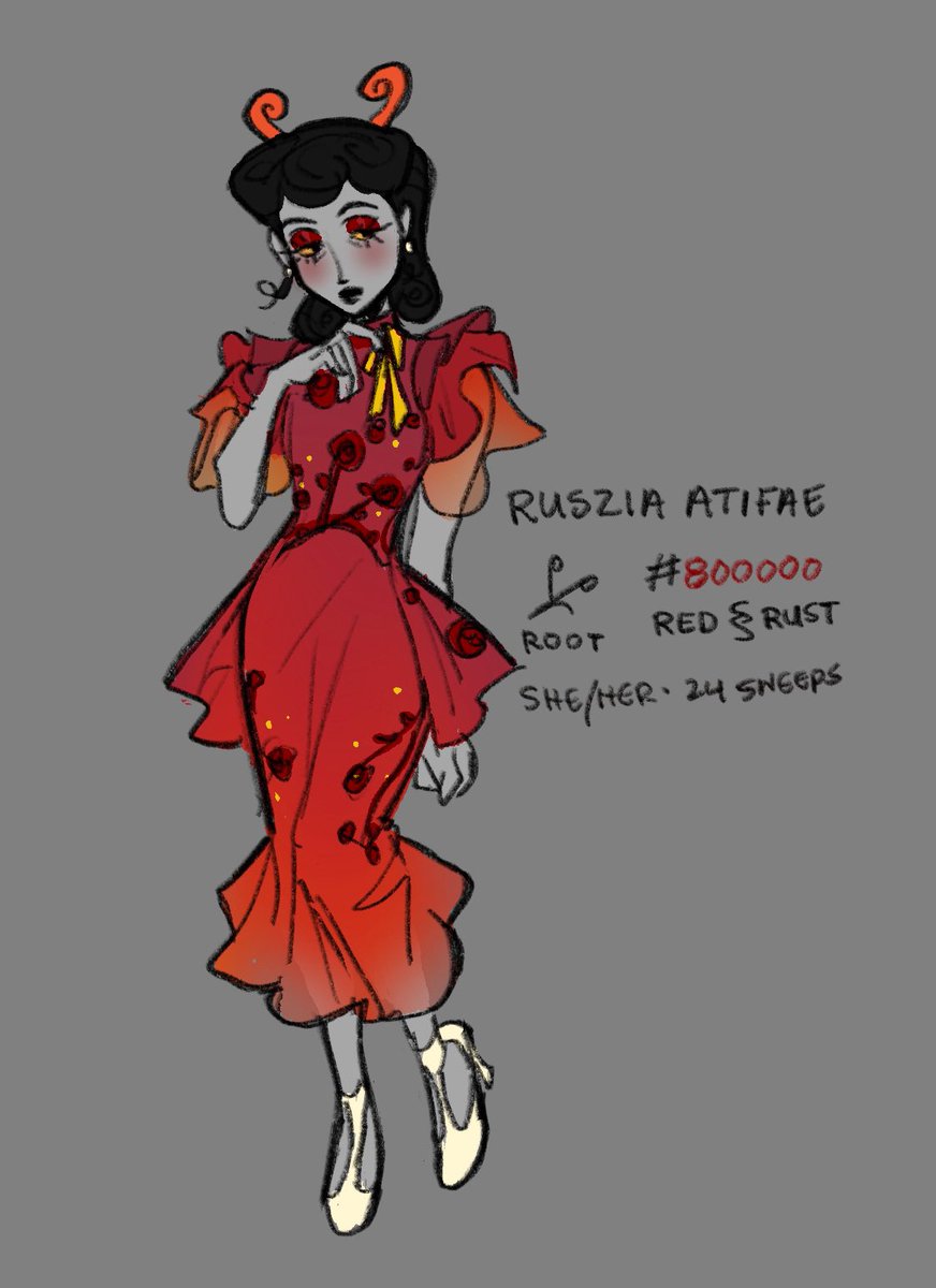 6. RUZSIA ATIFAE
Ruzsia is the operations coordinator for Corporeasphere 2. She is assigned to help manage the hiring process and department coordination for the subdivisions of research being conducted at the facility. She's very soft spoken, but strongly opinionated.