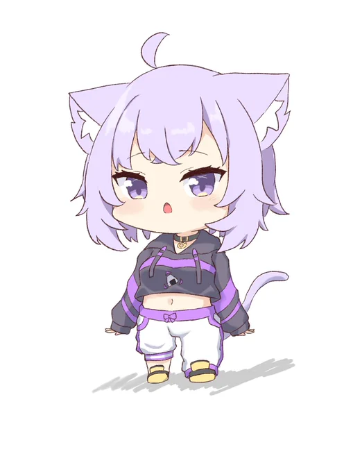 二頭身デフォの練習
#絵かゆ 