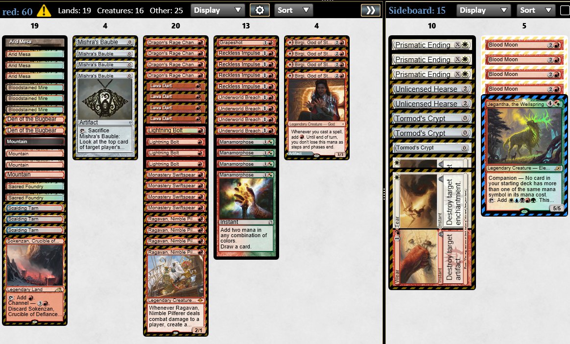 PSoonkun's tweet photo. Got Top8 in Modern Challenge(Sun)
1R UW Blink ๐๐
2R Amulet ๐ญ๐๐ญ
3R BG Yawg ๐๐
4R UW Bogle ๐๐ญ๐
5R UR Murktide ๐๐
6R Naya Enchant ๐๐
7R RW Burn ๐๐
QF BG Yawg ๐ญ๐ญ
#ModernChallenge #mtgo # mtgmodern https://t.co/quWvN3nanA