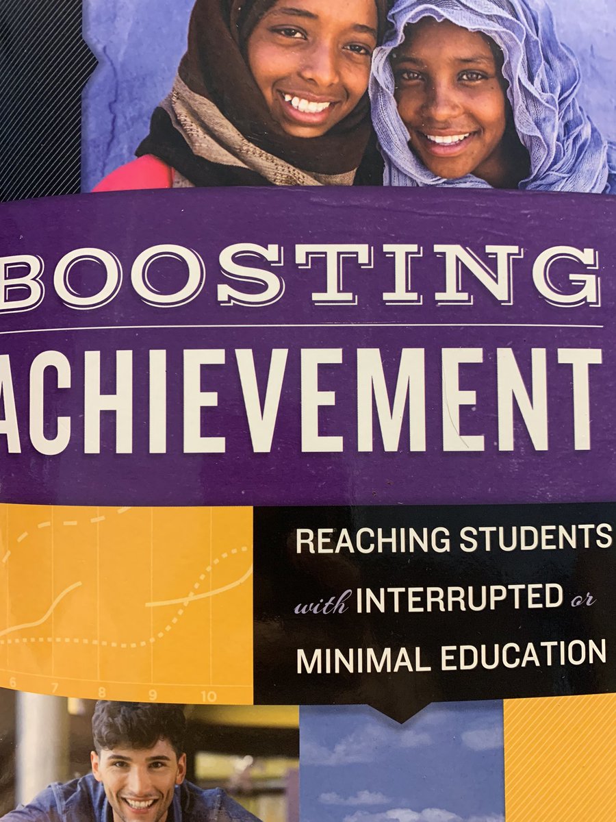 Doing a Book study #boostingachievement <a href="/DrCarolSalva/">Dr. Carol Salva</a>