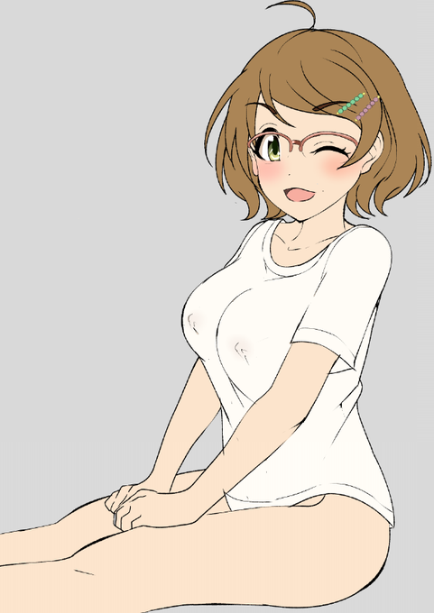 作業中
亜子ちゃんは思い切り大きくしても良いとの意見が多いので 