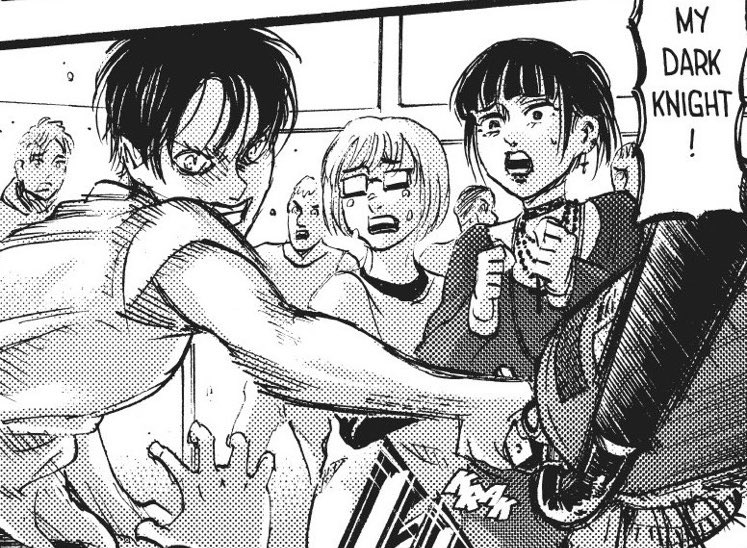 normie eren having a dream about protecting gothkasa and being called her ‘dark knight’ 🖤