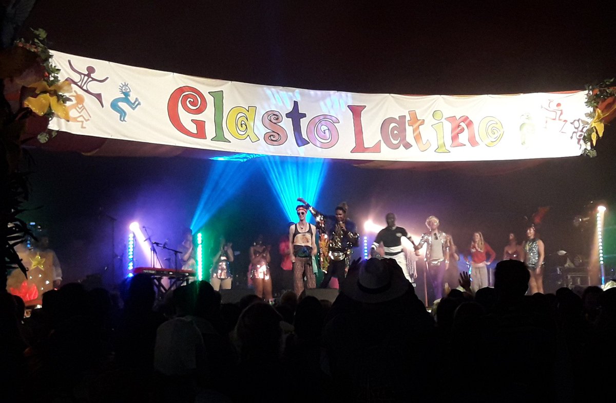 The dance doesn't stop at Glasto Latino. EM #Glastonbury2022