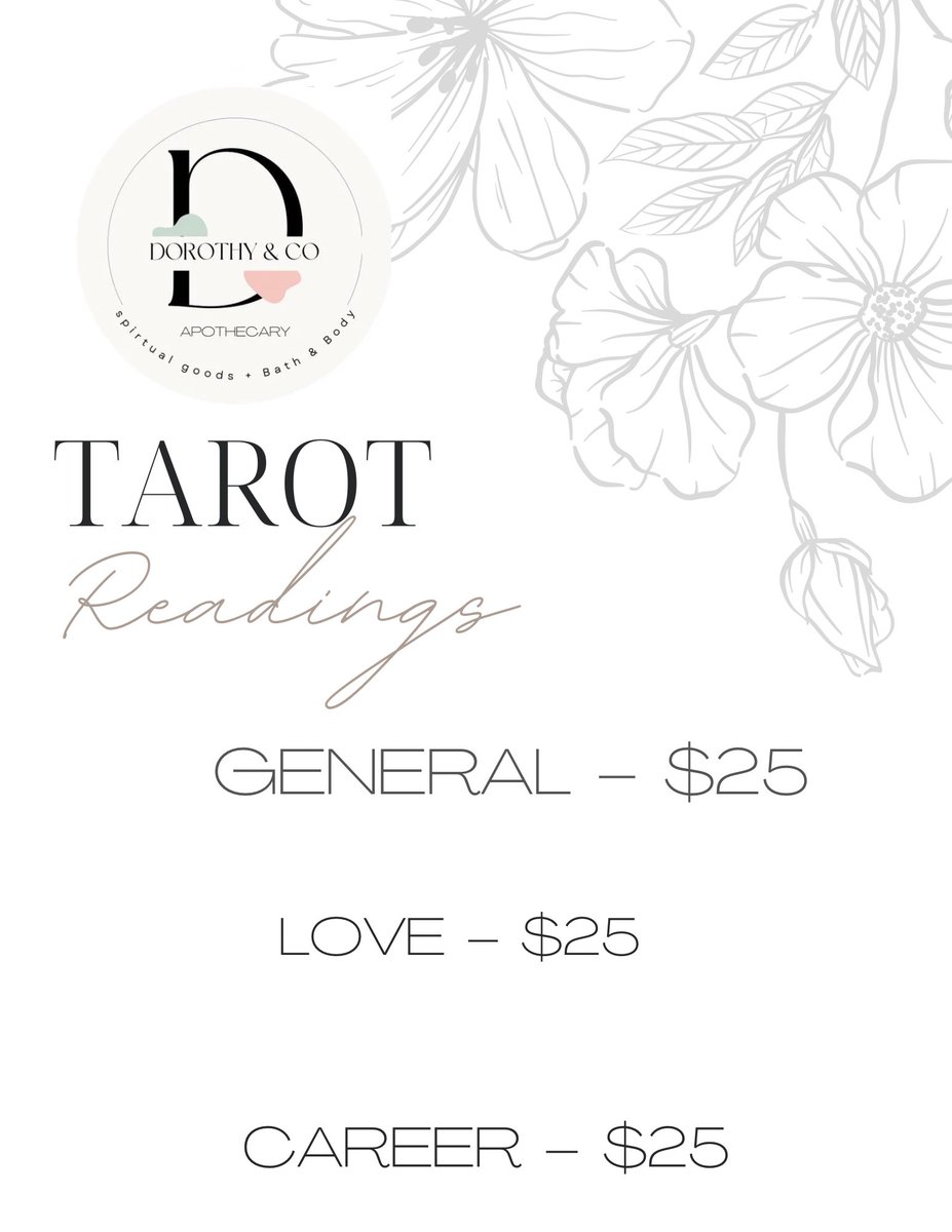 Book your reading today!