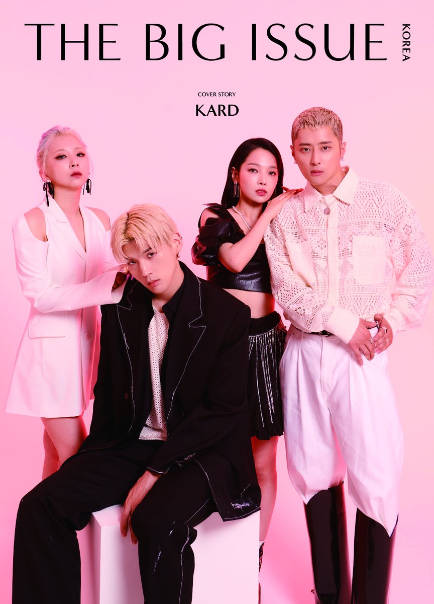 yes24_official's tweet photo. #KARD #카드
#BM #JSEPH #SOMIN #JIWOO
#비엠 #제이셉 #전소민 #전지우

<빅 이슈 코리아 THE BIG ISSUE : No.278> 예약판매 오픈! 

* 표지 : KARD(카드)
* 구매 : https://t.co/k4IRJGgVVG https://t.co/HKtuG3vLva