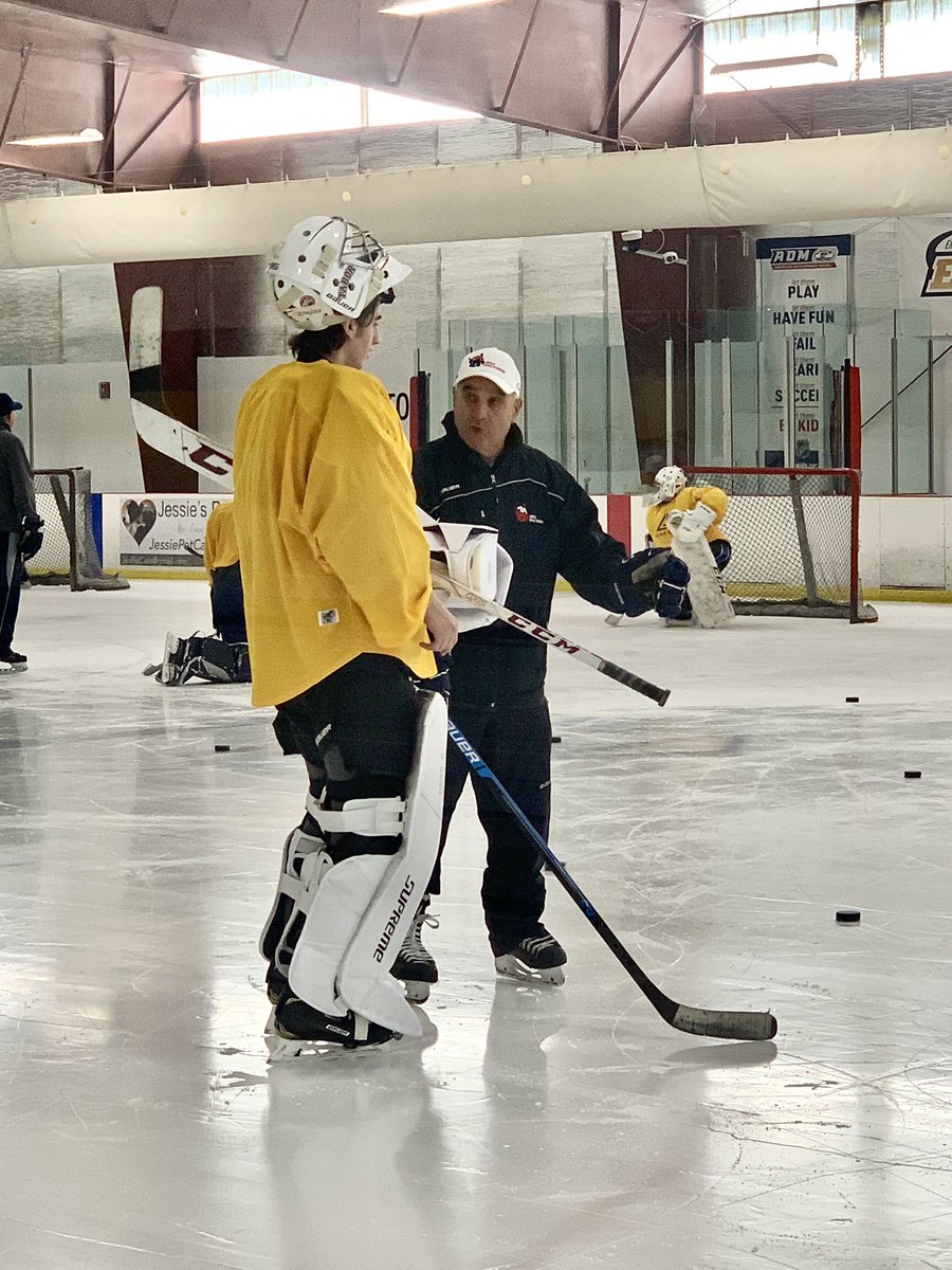 Thanks <a href="/darren_hersh/">Darren Hersh</a> and <a href="/CoachDMichals/">Coach Doug Michals</a> for a great week at the American Masters Goalie Camp with legendary coaches Mike Geragosian and Joe Bertagna. Made some great adjustments to improve my game.