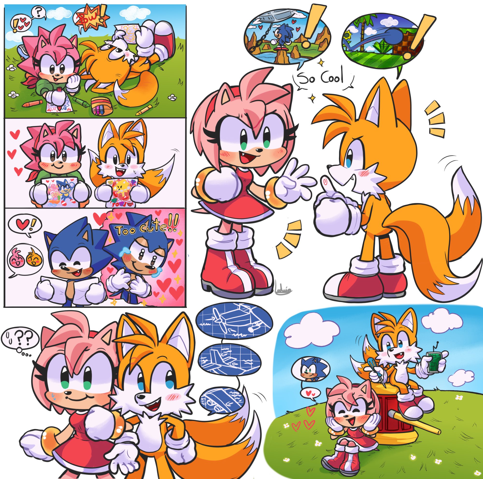 Ludwig 🐰 Comms (3/3) on Twitter: " Sonic Fans #SonicTheHedgehog https