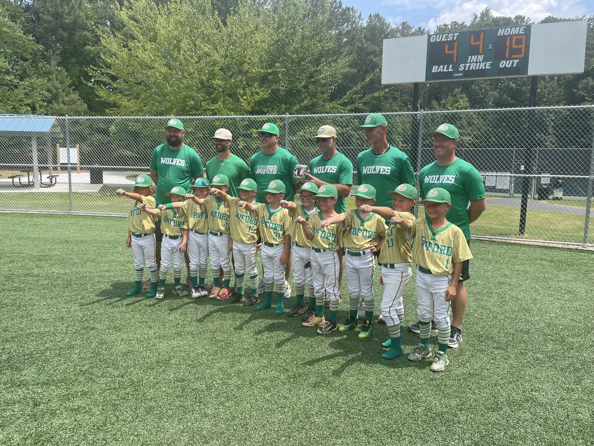 Rob_Roy15's tweet photo. These young ballers finished the season the way they started.  Won State Championship in convincing fashion.  Two homers today and 1 true 4-3 double play.  Proud to have coached such a great group of boys. https://t.co/AYGamcb1Wd