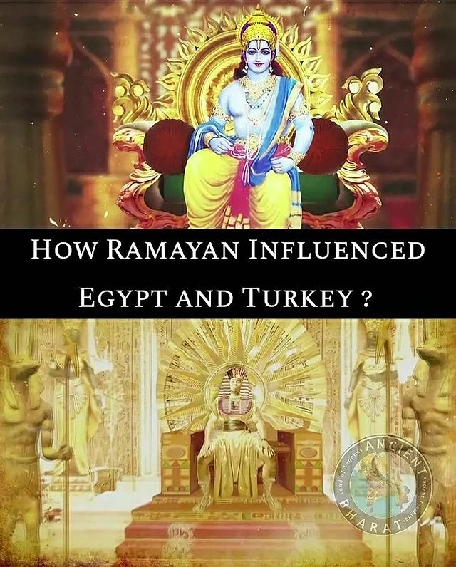 The Ramayan connection in Egypt & Turkey
#Thread https://t.co/oBqXEhU8Ai