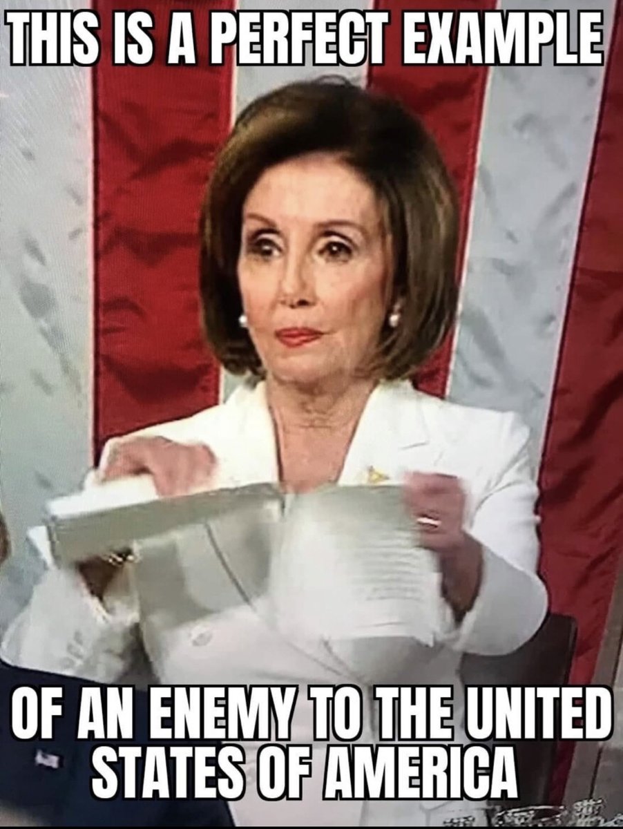 Pat300000's tweet photo. @RealJamesWoods Pelosi is a narcissistic, twisted, lying, hate filled person falsely pretending she's virtuous.Biden is no better. Both are inflicting great damage on🇺🇸, its institutions, economy, individual rights all for a false socialist future while their crime families grow richer. Vote GOP https://t.co/LsxqFBhTPS