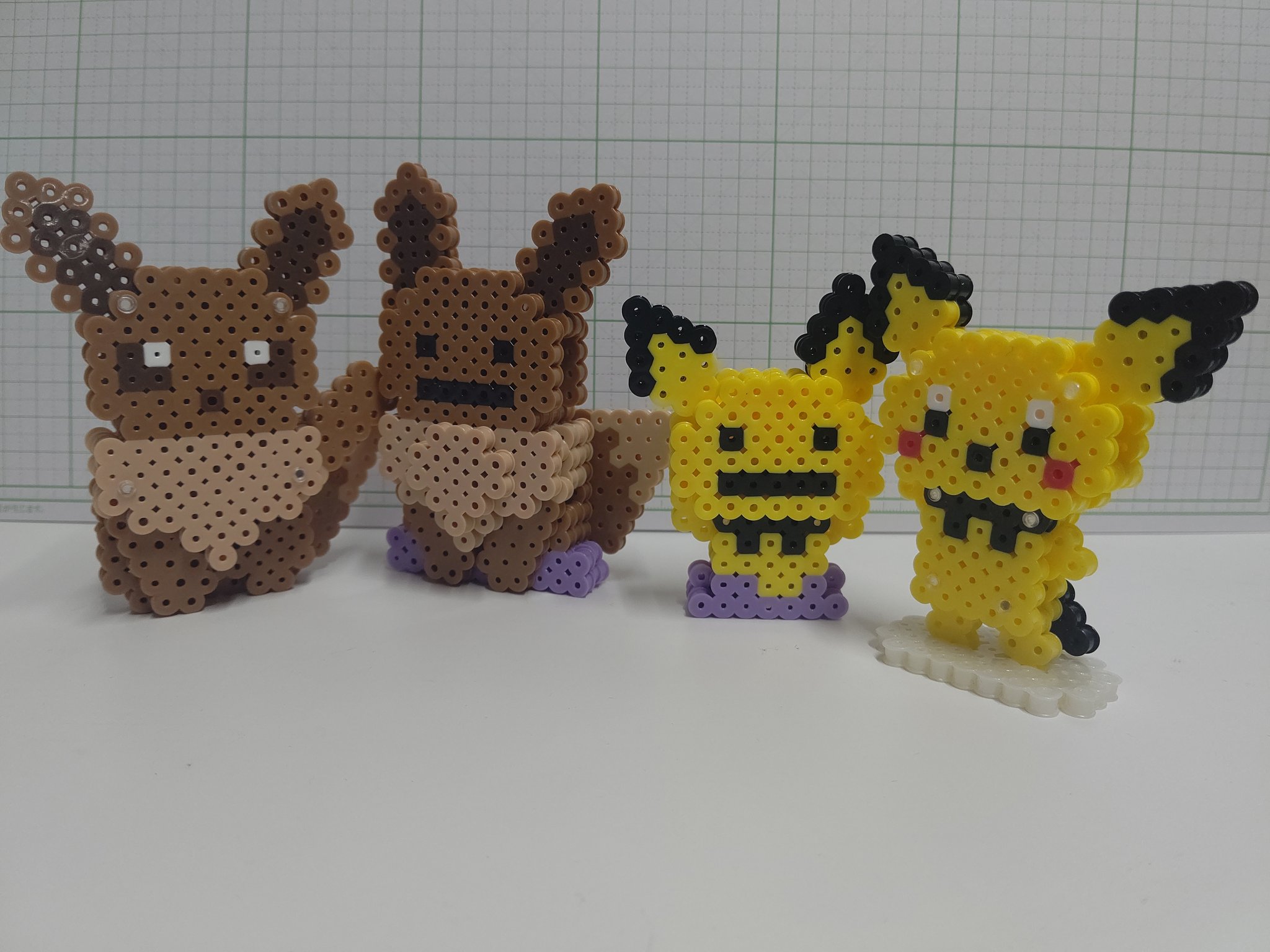 アイロンビーズ手足可動作品まとめ Twitter