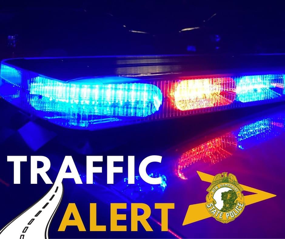 New Hampshire State Police on Twitter "TrafficAlert ⚠️ Route 101