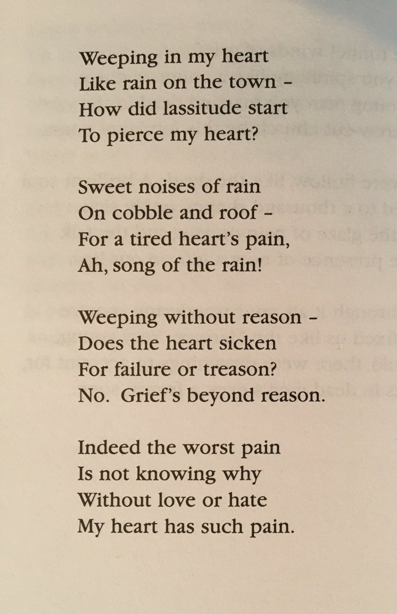 BurlHorniachek's tweet photo. Welsh poet Tony Conran translates Paul Verlaine https://t.co/jGUm1bFkP7