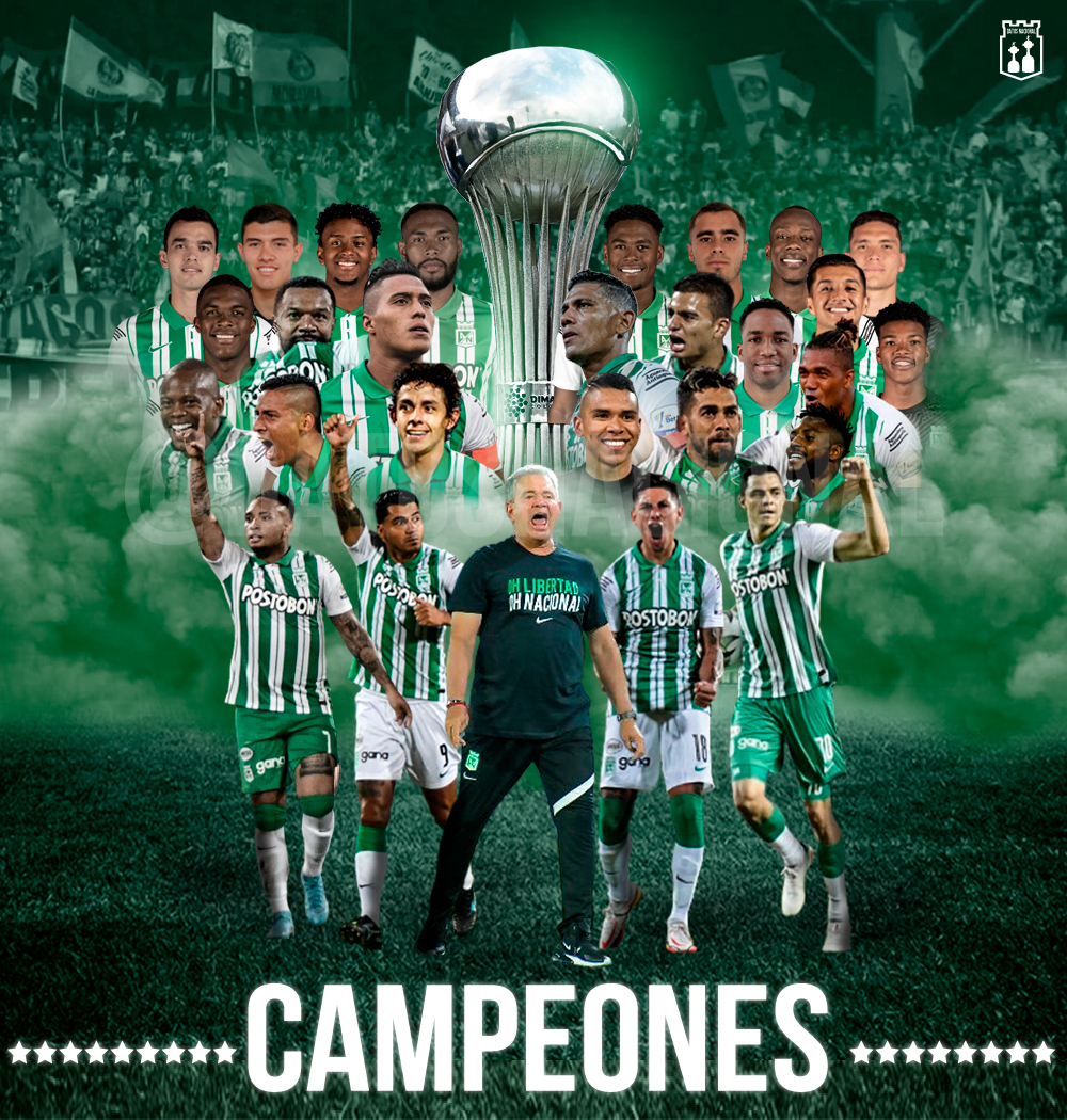 datosnacional's tweet photo. SEÑORAS Y SEÑORES

ATLÉTICO NACIONAL ES CAMPEÓN DE COLOMBIA

LA 17 LLEGÓ !!

TE AMO NACIONAL https://t.co/KH7x42vLUI