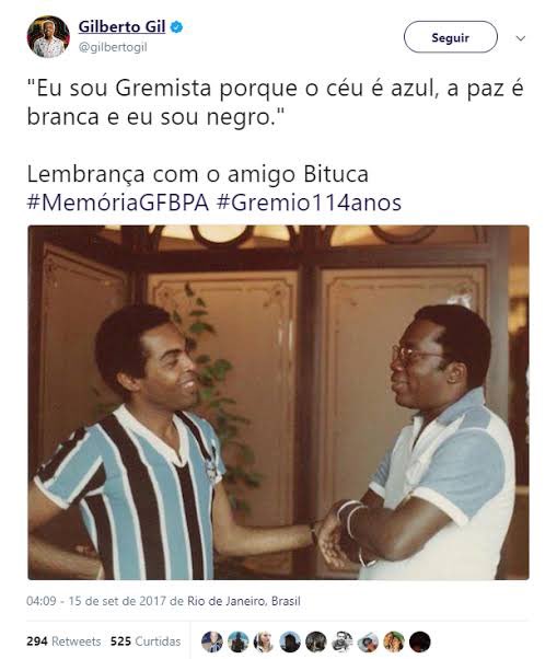 ColpoLucao's tweet photo. Já que o @Gremio é fraco de rede social!

PARABÉNS #Gil80Anos https://t.co/GFVzadRPFx
