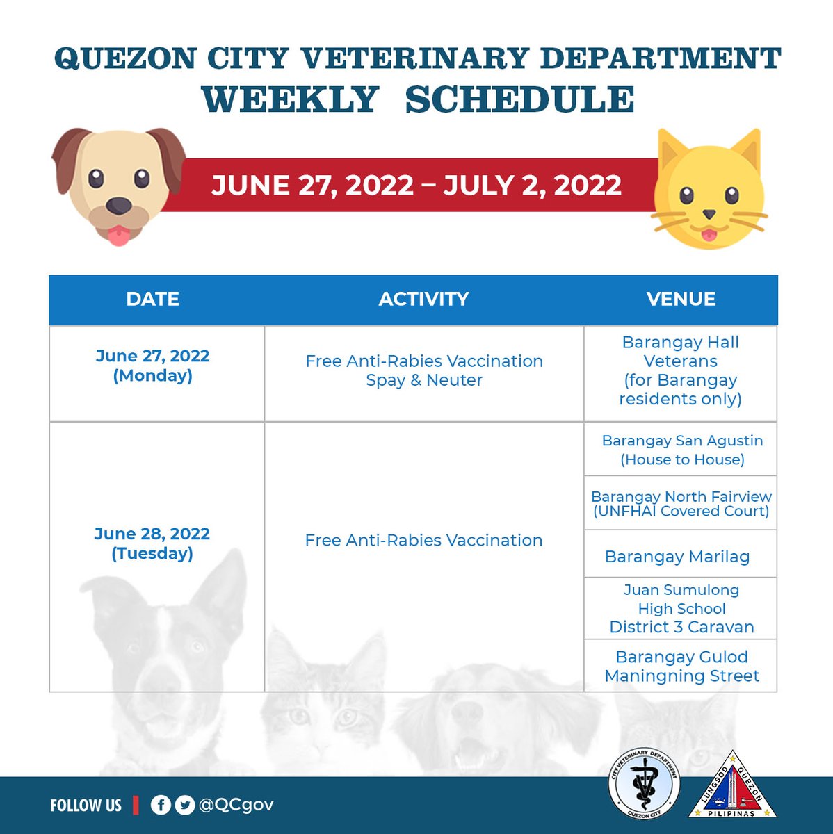 Quezon City Government on Twitter "Attention, FurParents! Tingnan ang