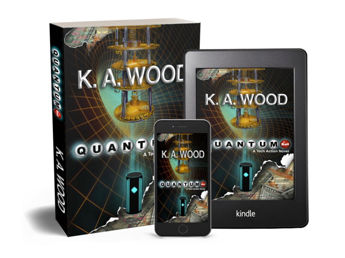 KenWoodOnTech's tweet photo. I know why @elonmusk hasn’t been on @Twitter for that past few days. There’s a rumor that he’s engrossed in my book #QuantumBall and can’t put it down. Sorry everyone. If it’s taking this long to finish, it’s because he’s writing an amazing review of the book😜 Could be possible? https://t.co/3nMFqDK0n8