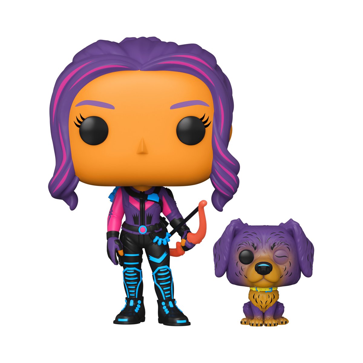 RT and follow @OriginalFunko for the chance to WIN the @Target exclusive Hawkeye - Kate Bishop & Lucky (Blacklight) POP! Not feeling lucky? Order now: bit.ly/3OGBWPj #Funko #FunkoPOP #Giveaway #Hawkeye @hawkeyeofficial