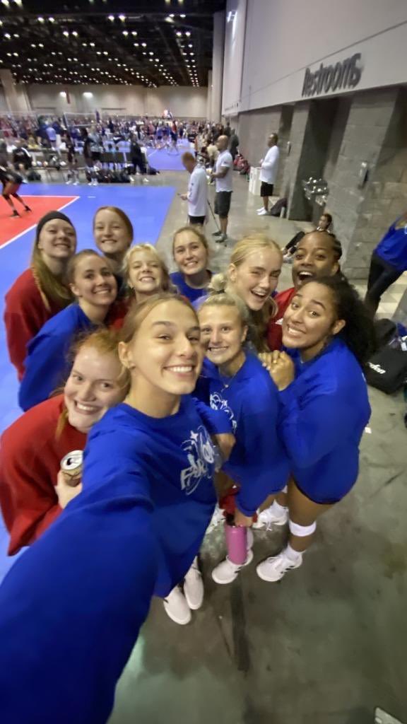 This AAU season has definitely been one for the books. Through the ups and downs I've learned to lean on my team. These amazing girls have helped guide me through new and difficult tasks. I'm lucky to say through FarOut Volleyball I've gained another family away from home.